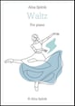 Waltz piano sheet music cover